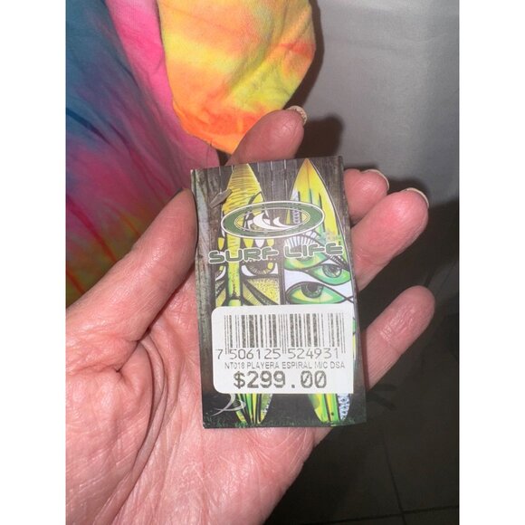 NWT Surf Life Tie-Dye Los Cabos Mexico T-Shirt XL 100% Cotton Skater Surfer - Picture 4 of 8